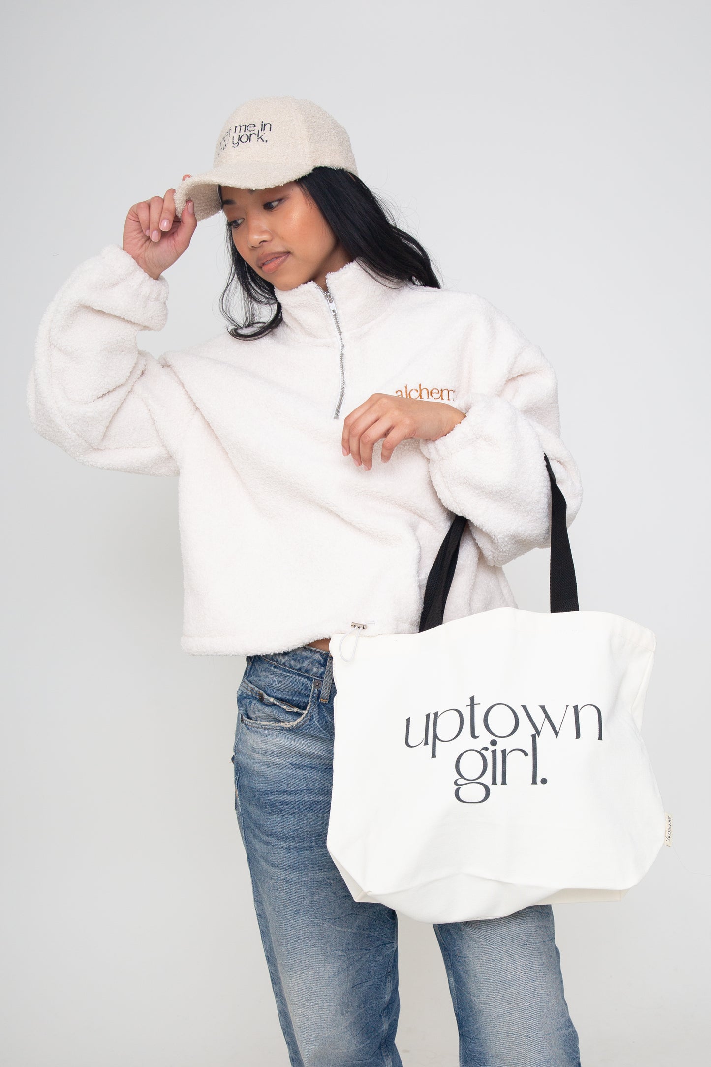 Uptown Girl™ 16 oz Canvas Tote Bag