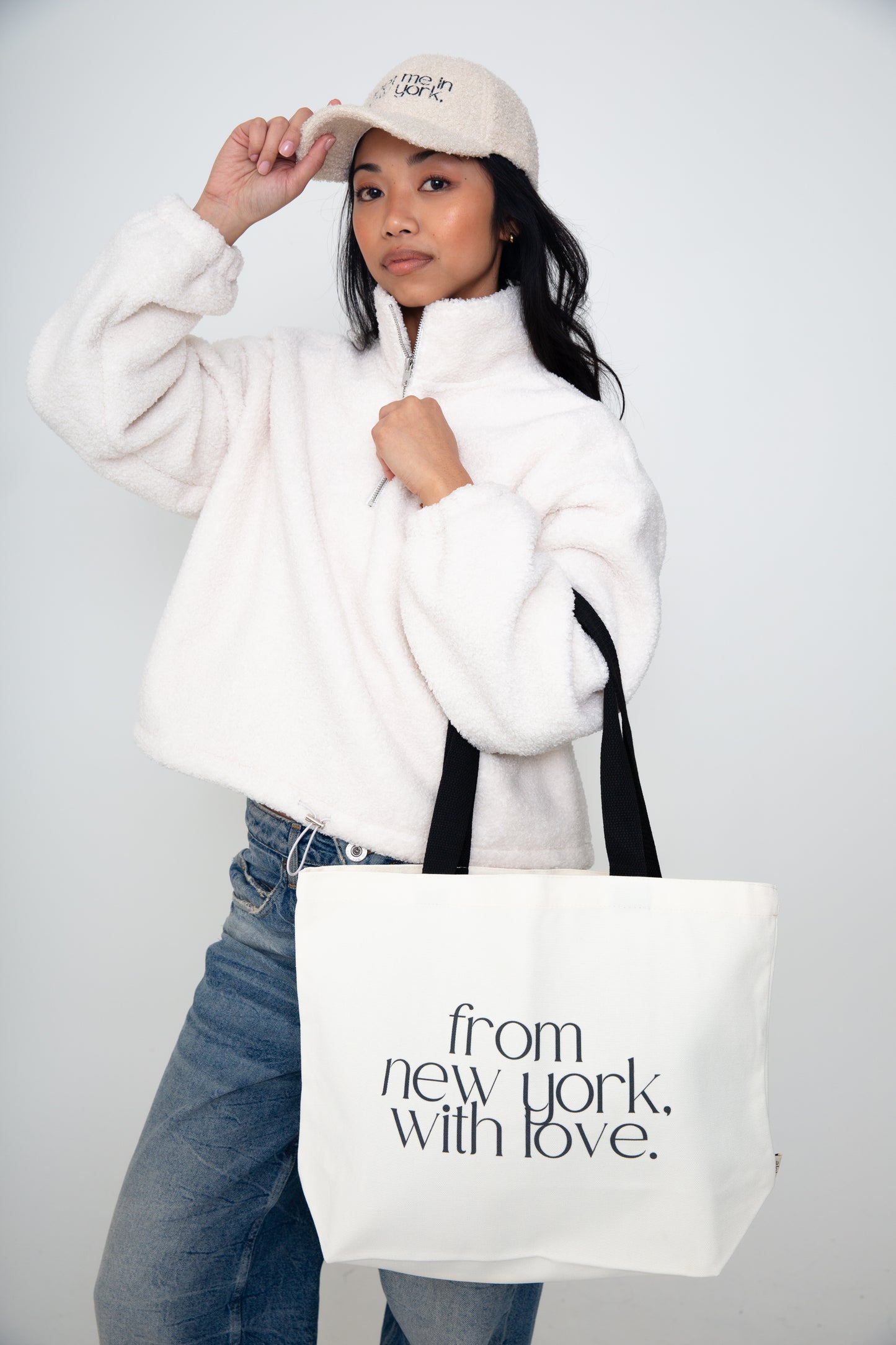 From New York with Love™ 16 oz Canvas Tote Bag