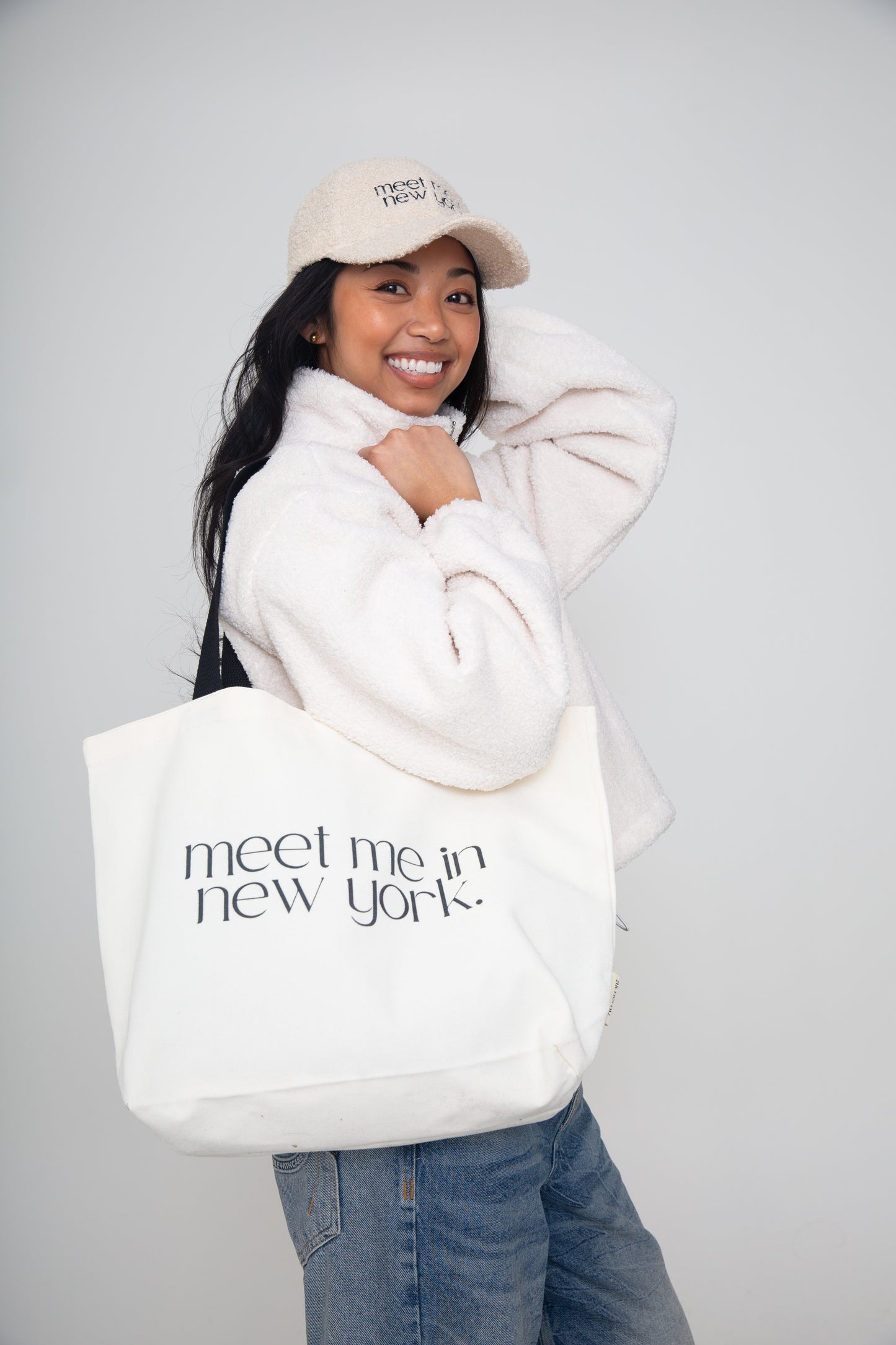 Meet Me in New York™ 16 oz Canvas Tote Bag