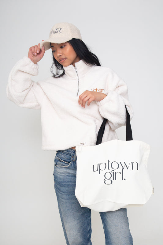 Uptown Girl™ 16 oz Canvas Tote Bag