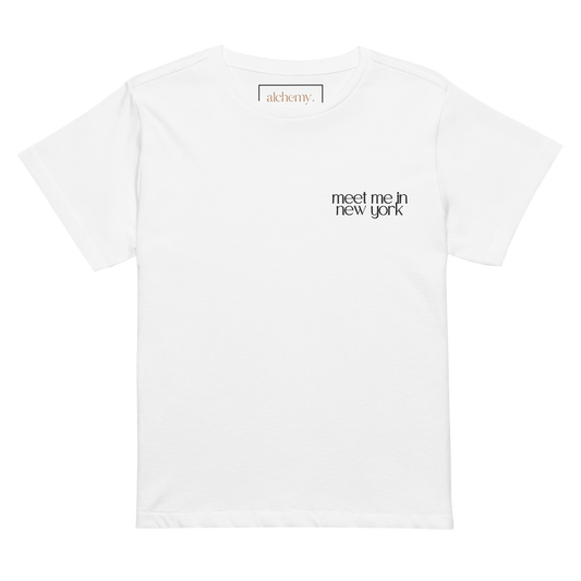 meet me in new york.™ tee